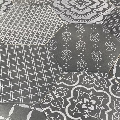 Ceramic tile - EXA16 W350 DECOR - AcquarioDue - matte / indoor / bathroom