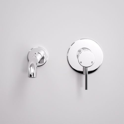 Shower mixer tap - LUXE - Lusso Stone - wall-mounted / bathroom / 2-hole