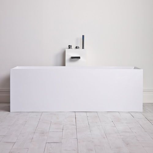 Free-standing bathtub - ETHOS 1700 - Lusso Stone - composite / stone resin / contemporary