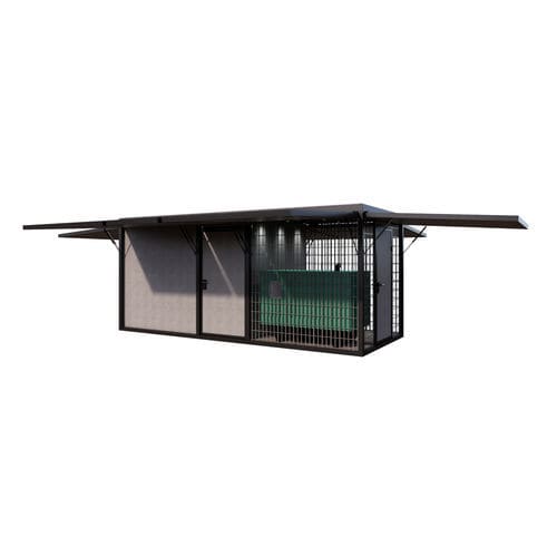Stand-alone solar station - CUBOX Eco Telecom - HBT Energietechnik e.U.