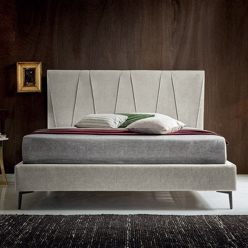 Double bed - JULIUS - Felis s.r.l. unipersonale - single / contemporary / upholstered