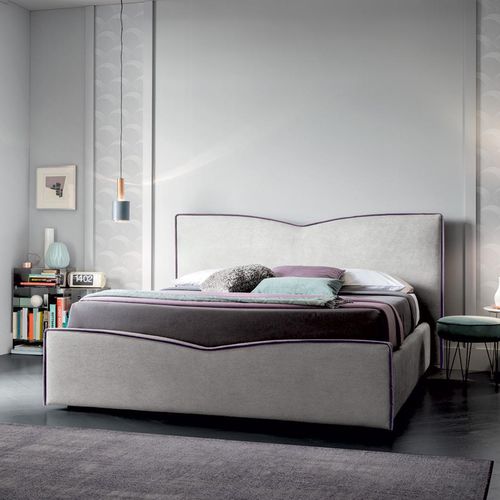 Double bed - MEGAN - Felis s.r.l. unipersonale - single / contemporary / upholstered