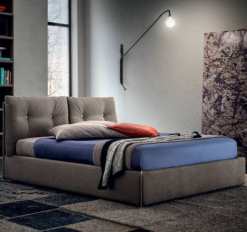 Double bed - SCOTTY - Felis s.r.l. unipersonale - single / contemporary / upholstered