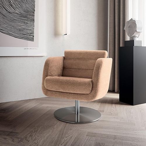 Contemporary armchair - TUBES - Felis s.r.l. unipersonale - fabric / solid wood / pine