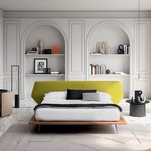 Double bed - TAIPEI - Felis s.r.l. unipersonale - Oriental / with upholstered headboard / upholstered