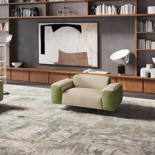 Contemporary armchair - LIMITLESS - Felis s.r.l. unipersonale - fabric / wooden / Made in Italy