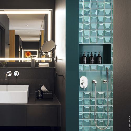 Ceramic tile - m&r Manufaktur GmbH - 3D / indoor / bathroom