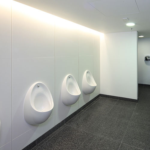 Bathroom panel - Washroom Washroom Limited - cover / Corian® / commercial