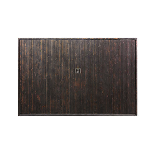 Tilting garage door - Sugi - SILVELOX GROUP SPA - cedar / manual / automatic