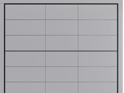 Sectional garage door - SECURLAP SIX - SILVELOX GROUP SPA - solid wood / plywood / automatic