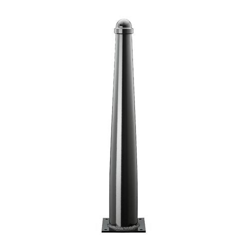 Security bollard - MARS - CROSO FRANCE - lacquered aluminum / for public space / for parking lot