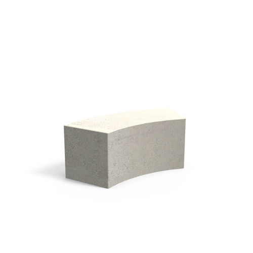Contemporary public bench - GRID - Elément 3 - CROSO FRANCE - concrete / without backrest / without armrests
