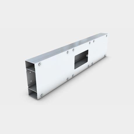 Steel cable trunking - DADO - Unitrunk - wall-mounted / commercial