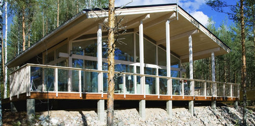 Prefab house - POLAR 80 - Polar Life Haus - eco-friendly / contemporary / with terrace