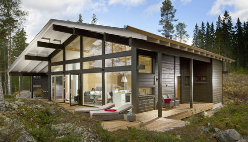 Prefab house - POLAR 132 - Polar Life Haus - eco-friendly / contemporary / with terrace