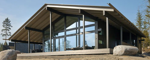 Prefab house - POLAR 186 - Polar Life Haus - eco-friendly / contemporary / with terrace