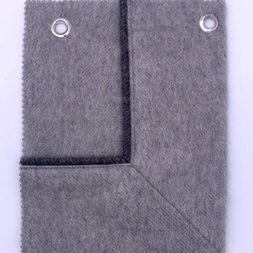 Interior design fabric trim - PROFILE - ARTIGIANI DEL CASHMERE - for blanket / for plaid / customizable
