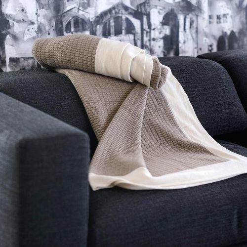 Wool blanket - S. RECT 121 - ARTIGIANI DEL CASHMERE - cashmere / Made in Italy