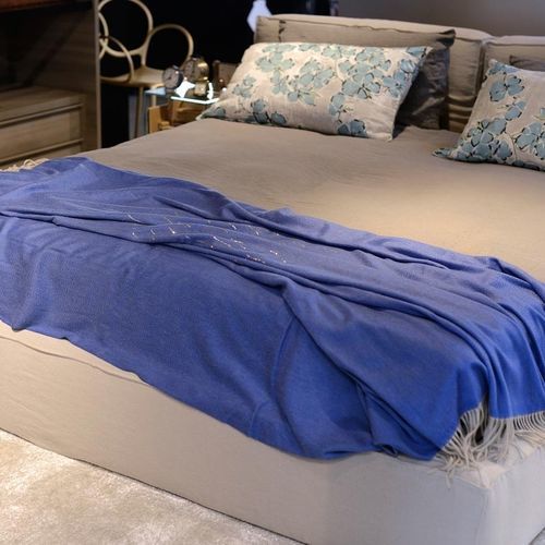 Cashmere blanket - T27/PAILE40/018 - ARTIGIANI DEL CASHMERE - Made in Italy