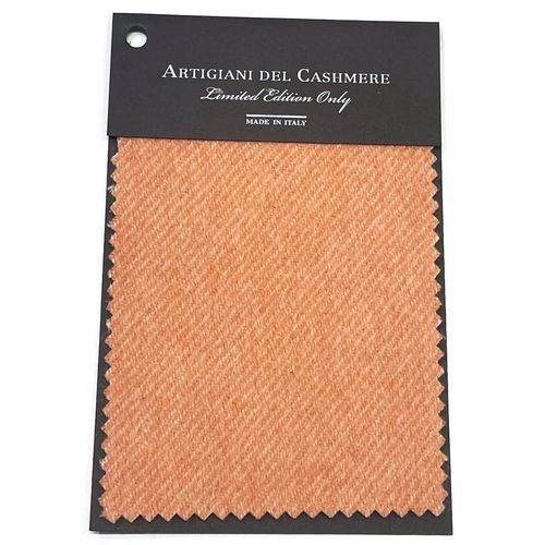 Interior design fabric - ARANCIO ZB - ARTIGIANI DEL CASHMERE - for blanket / for plaid / plain