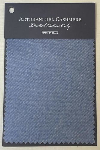 Interior design fabric - AZURE - ARTIGIANI DEL CASHMERE - for blanket / for plaid / plain