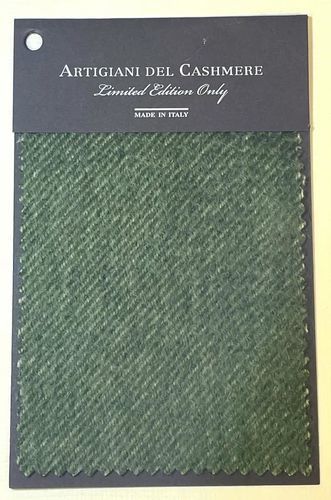 Plaid fabric - FERN - ARTIGIANI DEL CASHMERE - for blanket / plain / cashmere