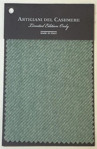 Plaid fabric - JADE - ARTIGIANI DEL CASHMERE - for blanket / for interior design / plain