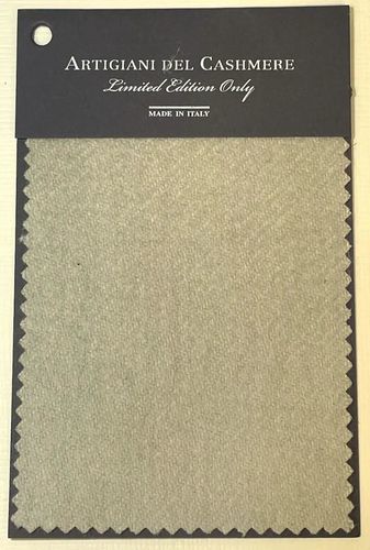 Interior design fabric - LICHEN - ARTIGIANI DEL CASHMERE - for blanket / for plaid / plain
