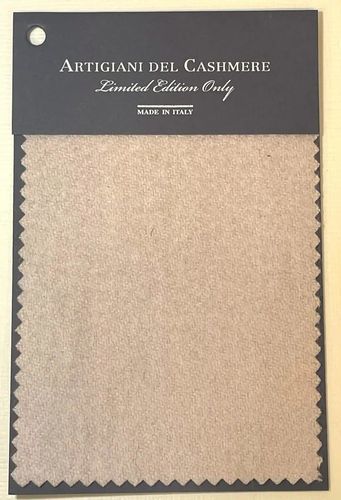 Plaid fabric - PARMA - ARTIGIANI DEL CASHMERE - for blanket / for interior design / plain