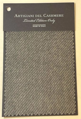 Plaid fabric - STORM - ARTIGIANI DEL CASHMERE - for blanket / for interior design / plain