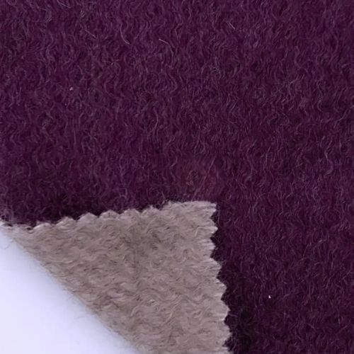 Interior design fabric - MERLOT&amp;NAT.BROWN - ARTIGIANI DEL CASHMERE - for blanket / for plaid / plain