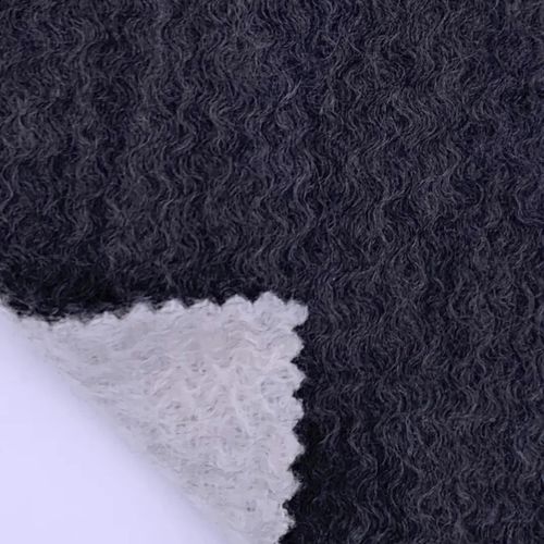 Interior design fabric - CARBON&amp;IVORY - ARTIGIANI DEL CASHMERE - for blanket / for plaid / plain