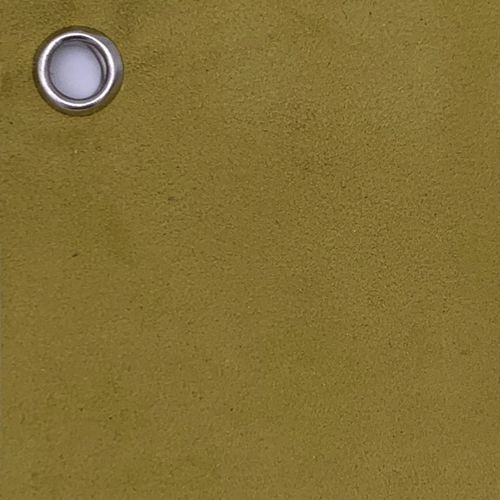 Natural upholstery leather - SUEDE LEMON - ARTIGIANI DEL CASHMERE - plain
