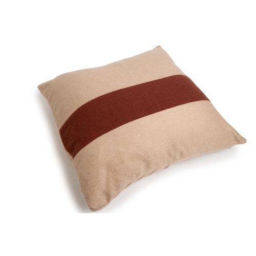 Sofa cushion - MULTILINE - ARTIGIANI DEL CASHMERE - interior / for indoor use / square