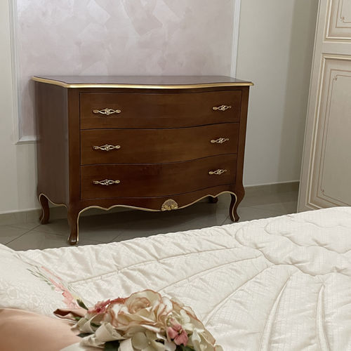 French style chest of drawers - VENERE  - ORSITALIA - lacquered wood / solid wood / glossy lacquered wood