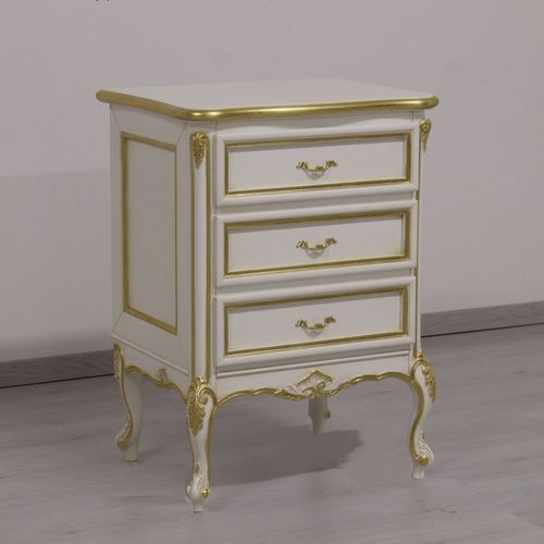 French style bedside table REGINA ORSITALIA lacquered wood