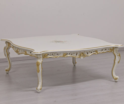 French style coffee table - SYMPHONY - ORSITALIA - glossy varnished wood / glossy lacquered wood / matte lacquered wood