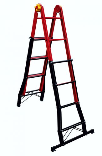Work professional ladder - 1956 - Frigerio Carpenterie - telescopic / leaning / steel