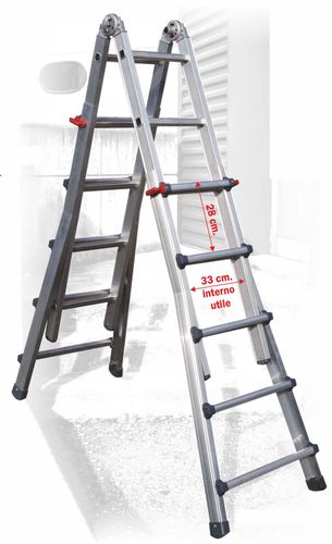 Work professional ladder - 1970 - Frigerio Carpenterie - telescopic / folding / leaning