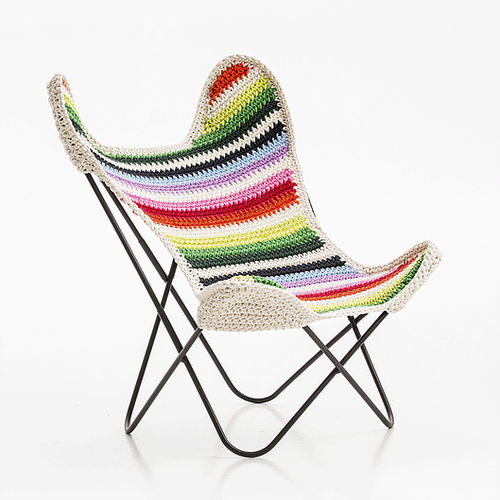 Contemporary armchair - BB - Airborne - cotton / wing / child's