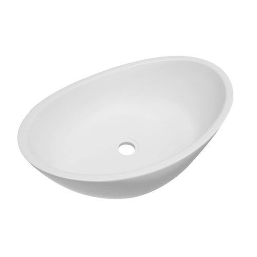 Countertop washbasin - GEMELLI  - Livingstone Baths - composite / organic / contemporary