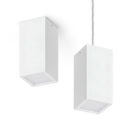 Recessed downlight - VEGA SQ - INDELAGUE | ROXO Lighting - surface mounted / pendant / LED