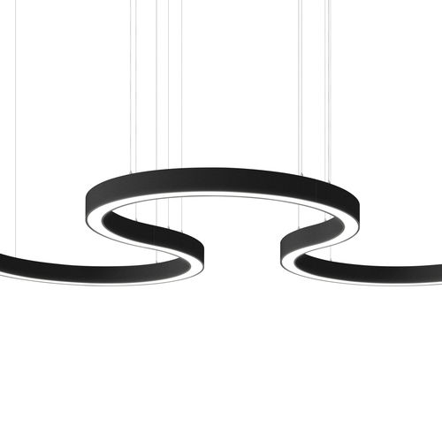 Hanging light fixture - CONCEPT S 65 - INDELAGUE | ROXO Lighting - surface-mounted / LED / linear