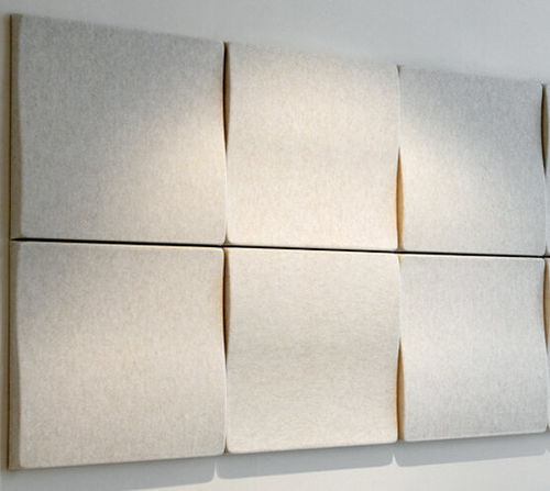 Wall-mounted acoustic panel - SOFTEN  - Okko Design AB - fabric / rectangular / round