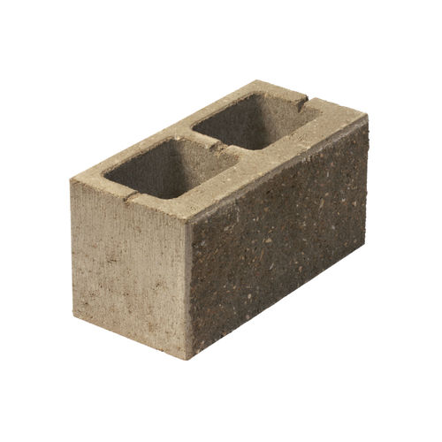 Hollow concrete block - PLAYBLOK : KBF 20-1  - KB BLOK - for load-bearing walls / high-resistance / high-performance