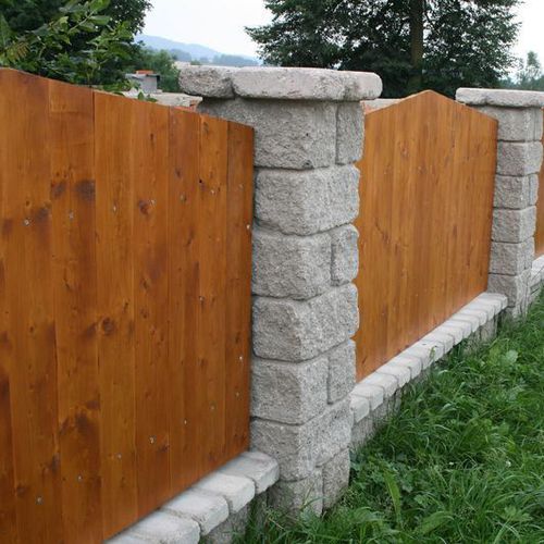 Bar fence - SM - KB BLOK - garden / wooden