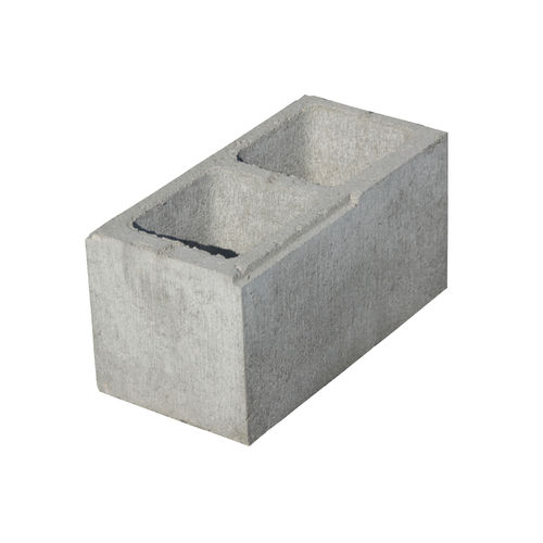 Hollow concrete block - PLAYBLOK : KBF II 20-5 - KB BLOK - for load-bearing walls / high-resistance / high-performance