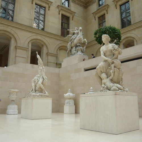 Limestone cladding - LOUVRE MUSEUMS PEDESTALS - Luget - natural finish / beige