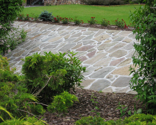 Sandstone paving slab - HAZOTTE - outdoor