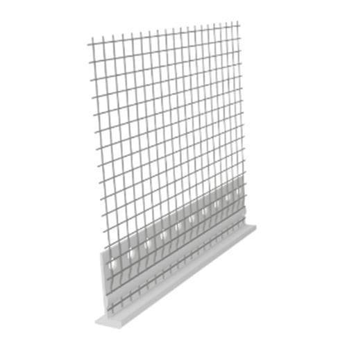 PVC profile - ZIN33-1671P12 - DAKOTA - fiberglass / L
